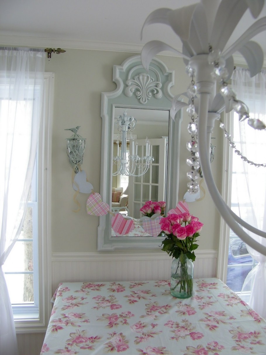 Гирлянда в стиле шебби Шик