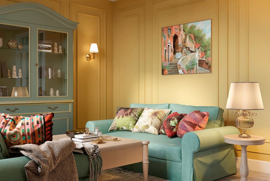 Нео минт интерьер