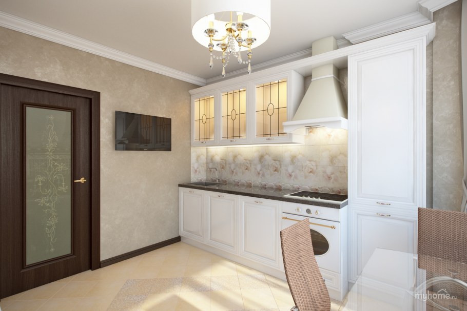 Кухни Неоклассика 2020 с коробом