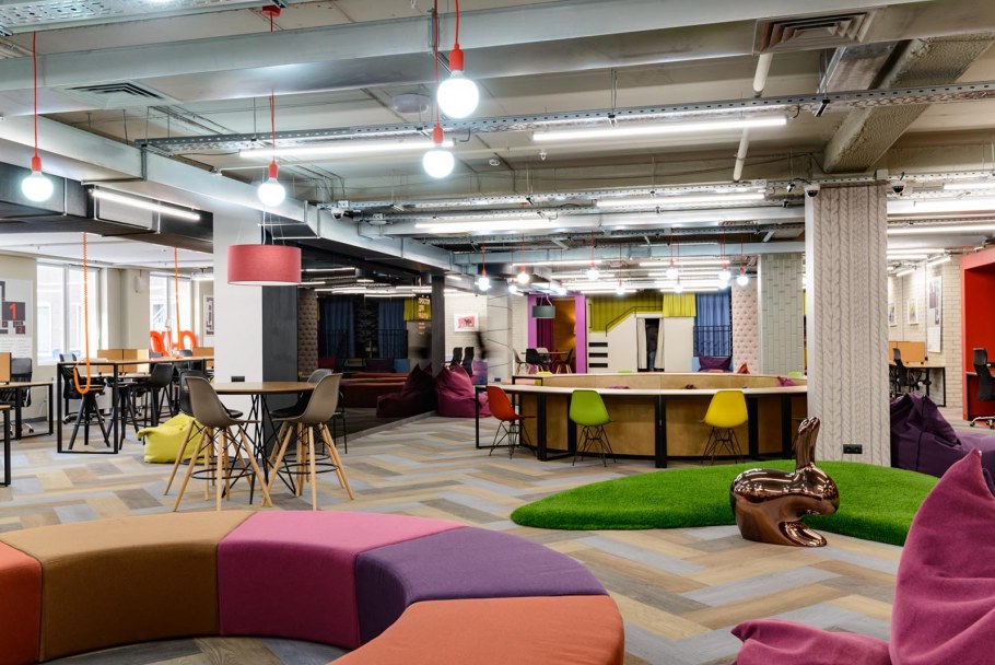 Интерьер коворкинга