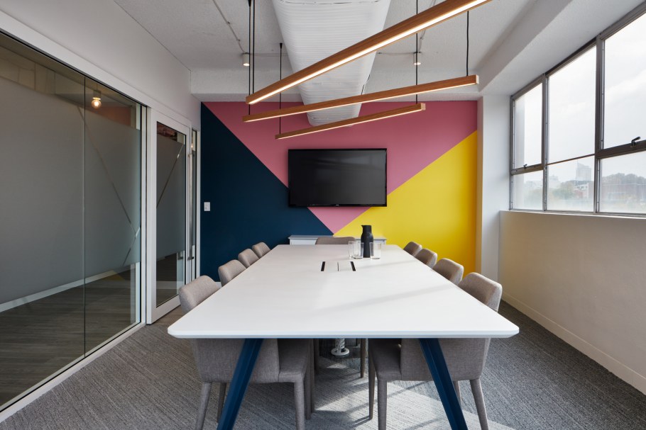 Коворкинг интерьер