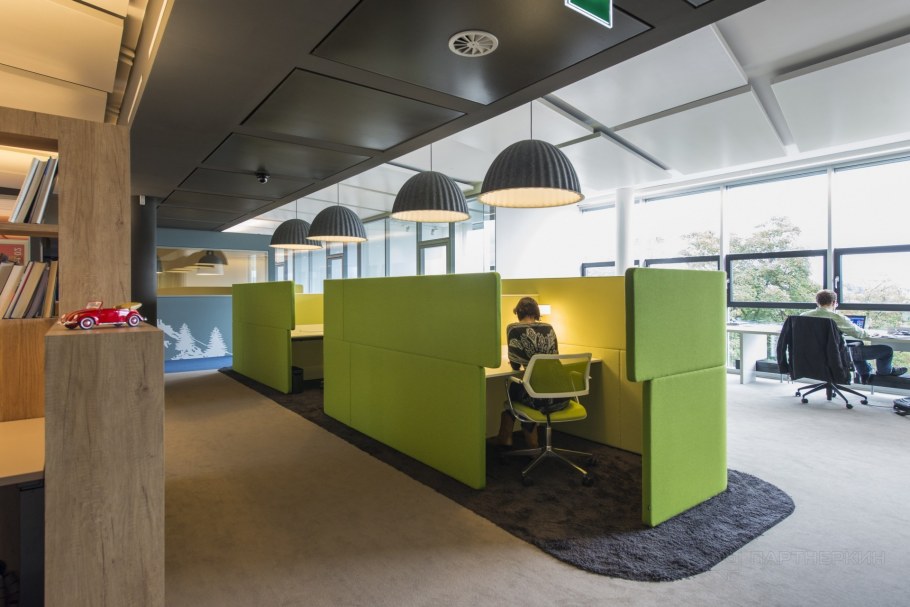 Коворкинг опен Спейс интерьер