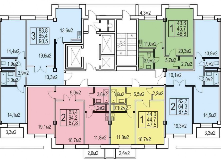 Схема расположения квартиры