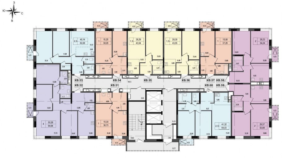 ЖК Париж Ижевск планировки