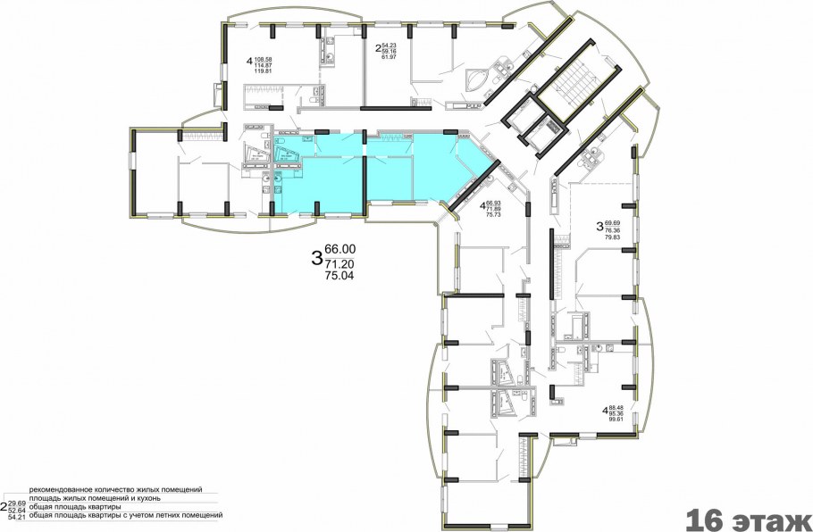 Панорама. Расположение квартир