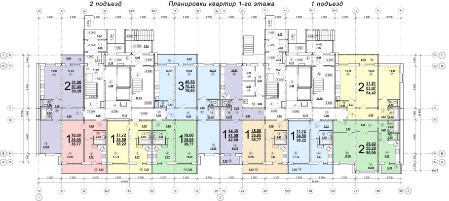 Микрорайон Юг планировка