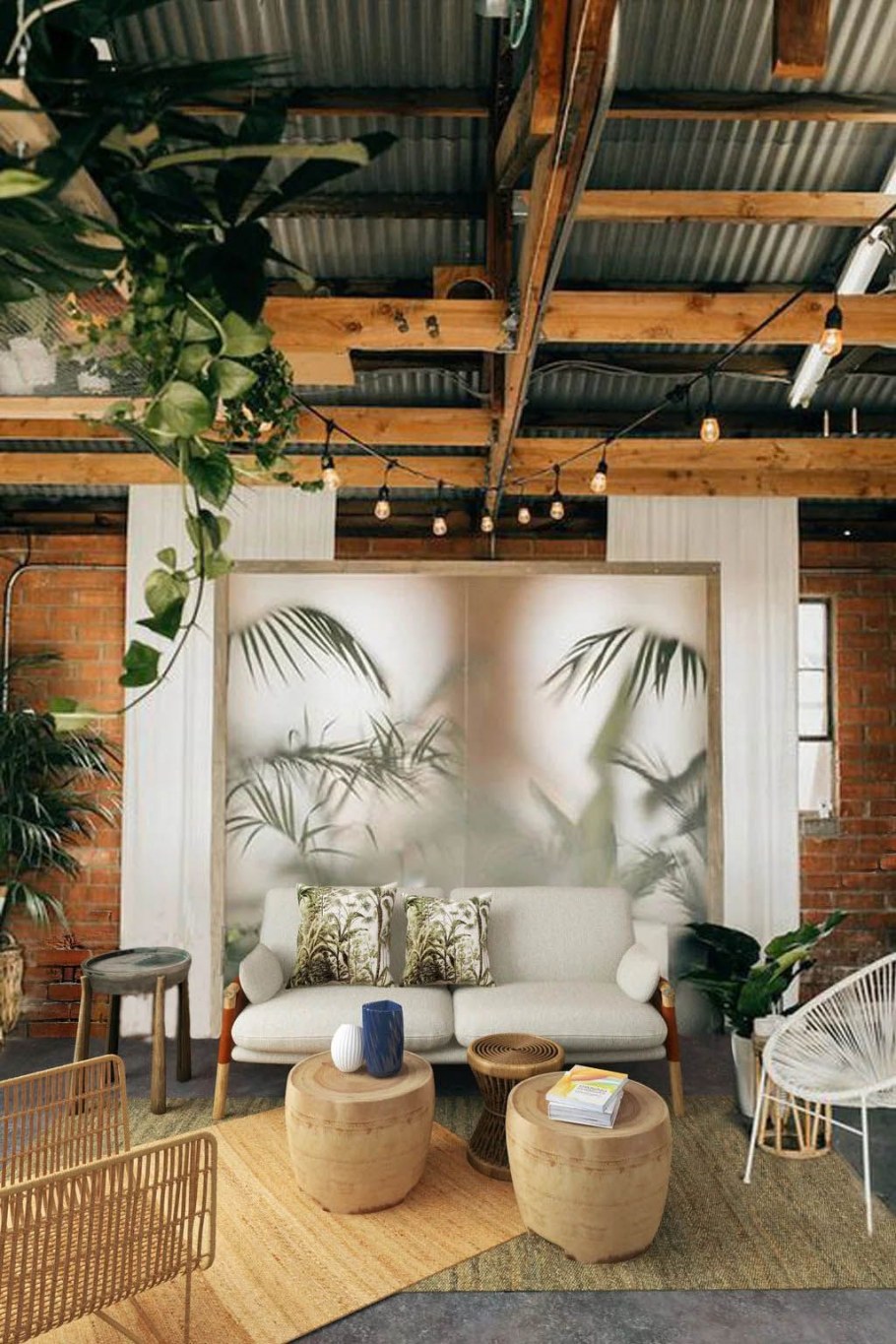 Тропический стиль в интерьере