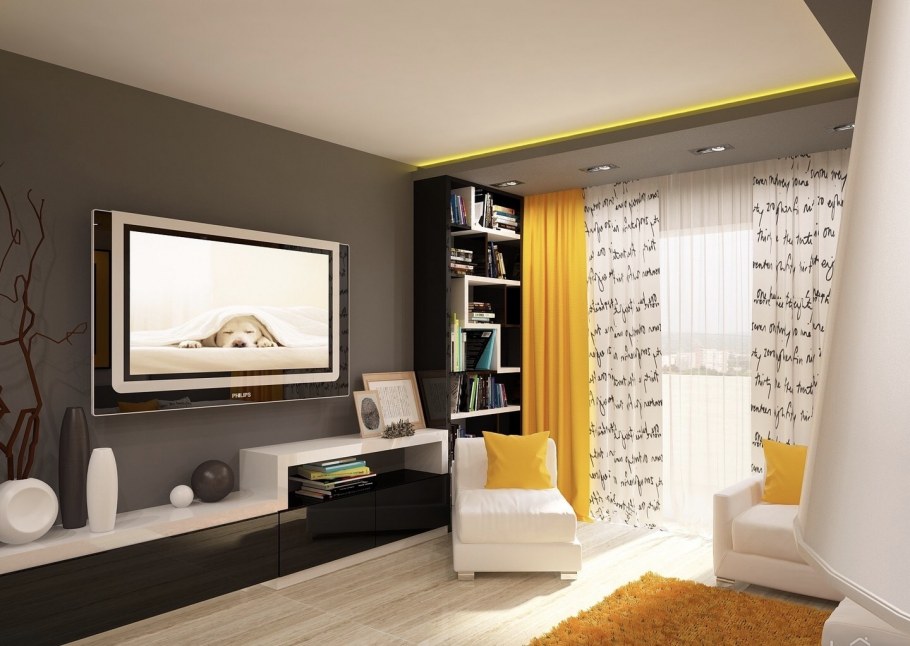 Интерьеры комнат в квартире