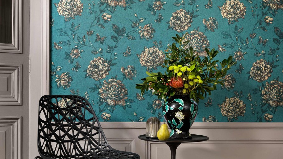 Акварель фреска botanika