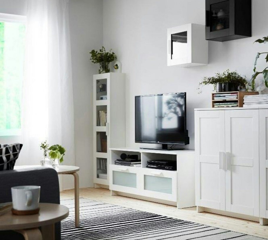 Икеа тумба БРИМНЭС белая