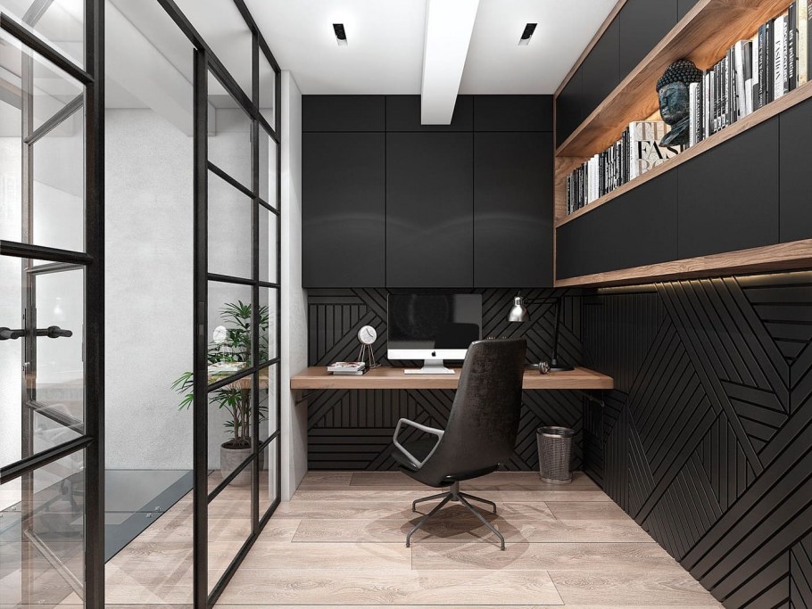 Красивые современные кабинеты