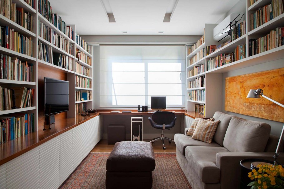 Кабинет в эко стиле