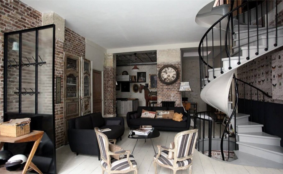 Лофт детали интерьера