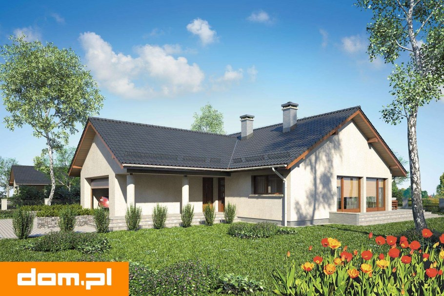 Г-образный дом одноэтажный