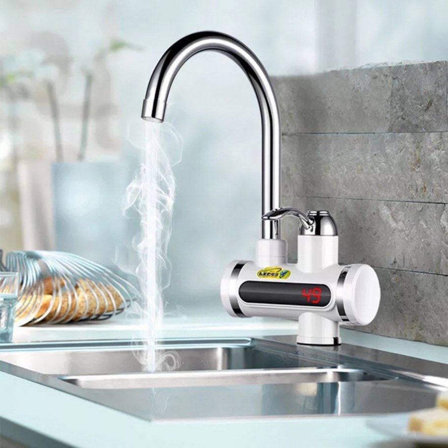 Проточный водонагреватель с дисплеем instant Electric heating Water Faucet