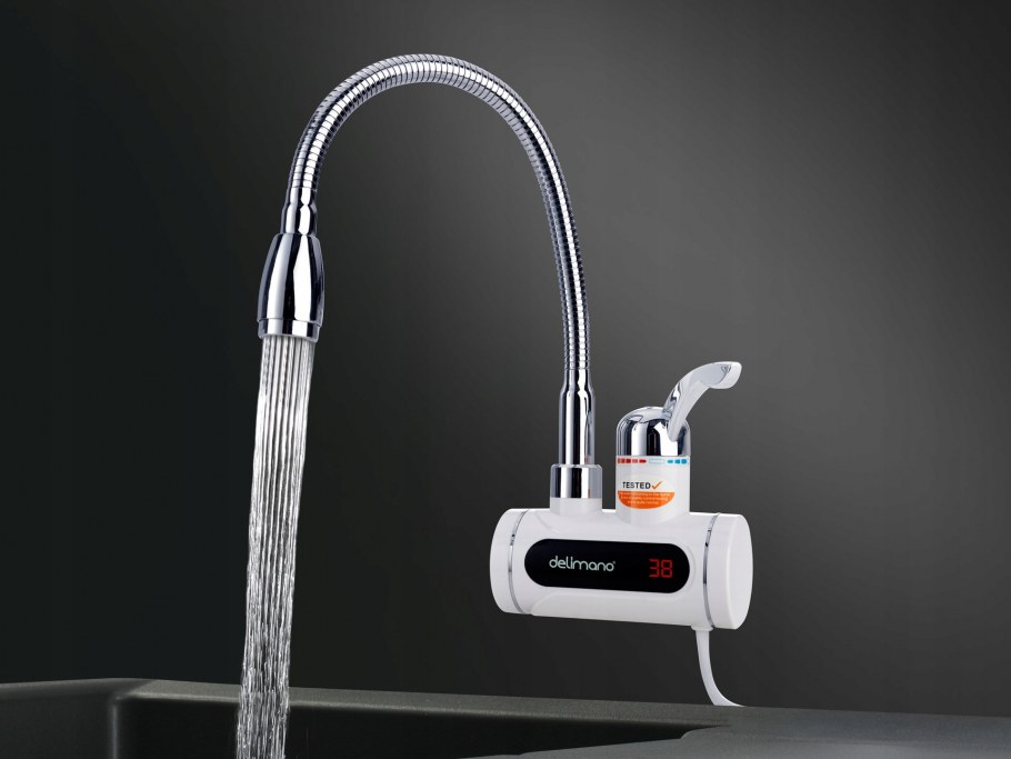 Проточный водонагреватель электрический Delimano