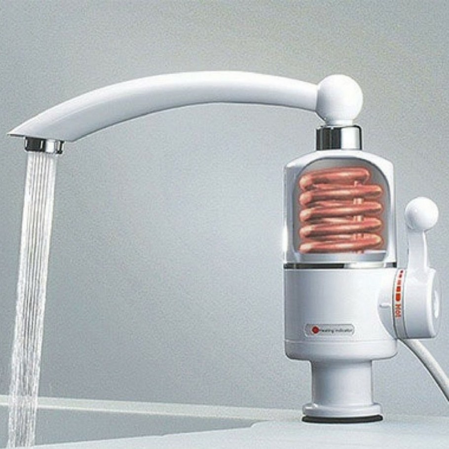 Водонагреватель проточный электрический Tewson instant Electric heating Water Faucet