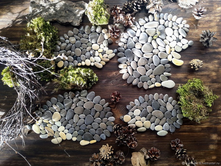 Мозаика из морских камней