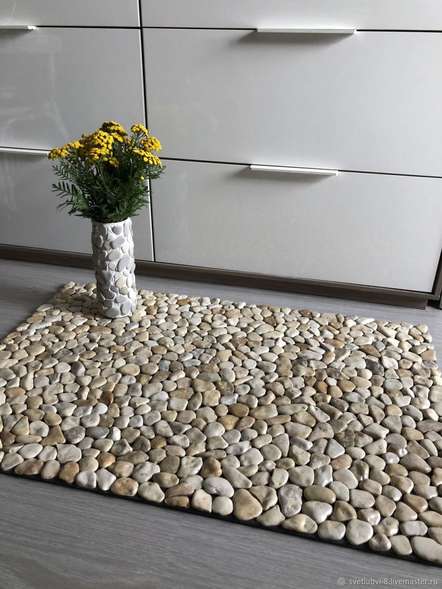 Ковер из гальки