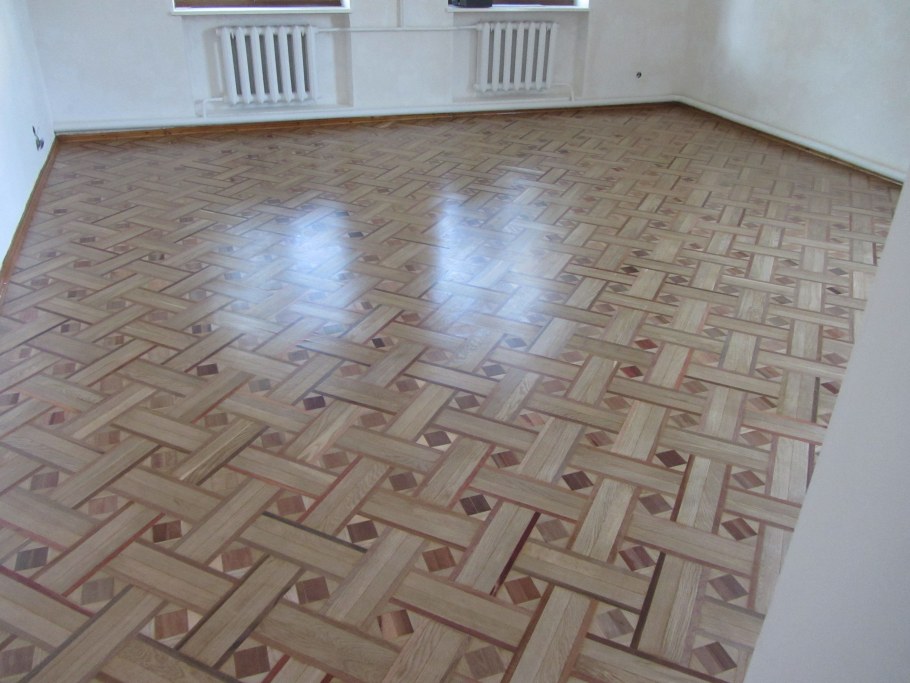 Лакировка пола