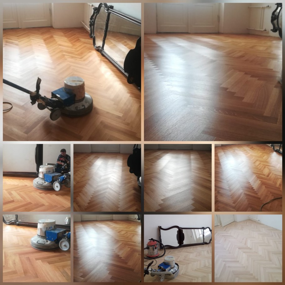 Художественный паркет циклевка