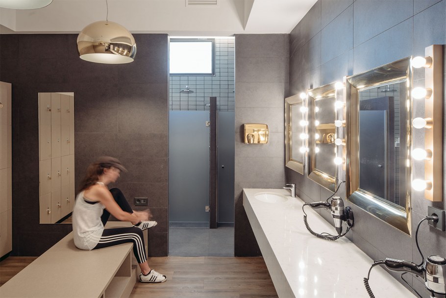 Варианты примерочных в лофт стиле