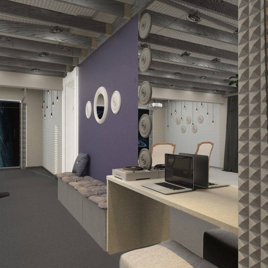 Лаунж зона в отеле