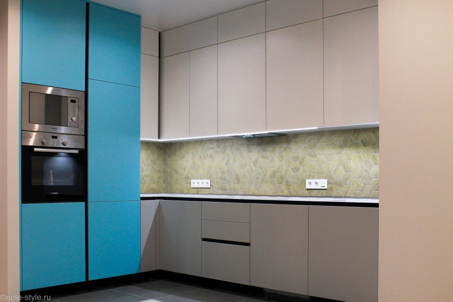 Кухня без ручек