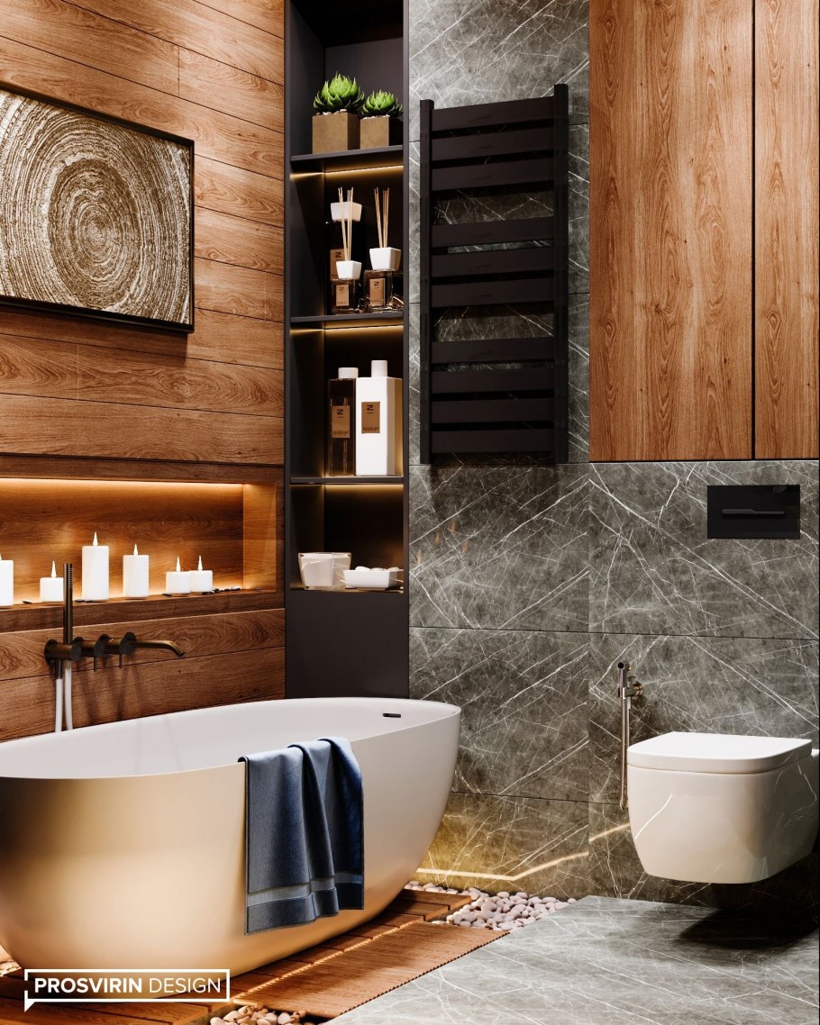 Стильные Ванные комнаты