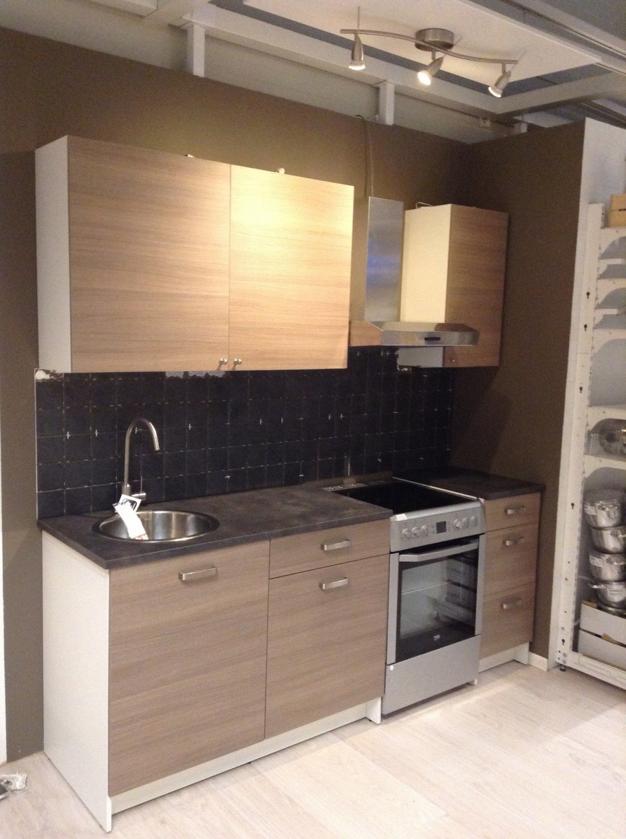 Кухня икеа КНОКСХУЛЬТ под дерево