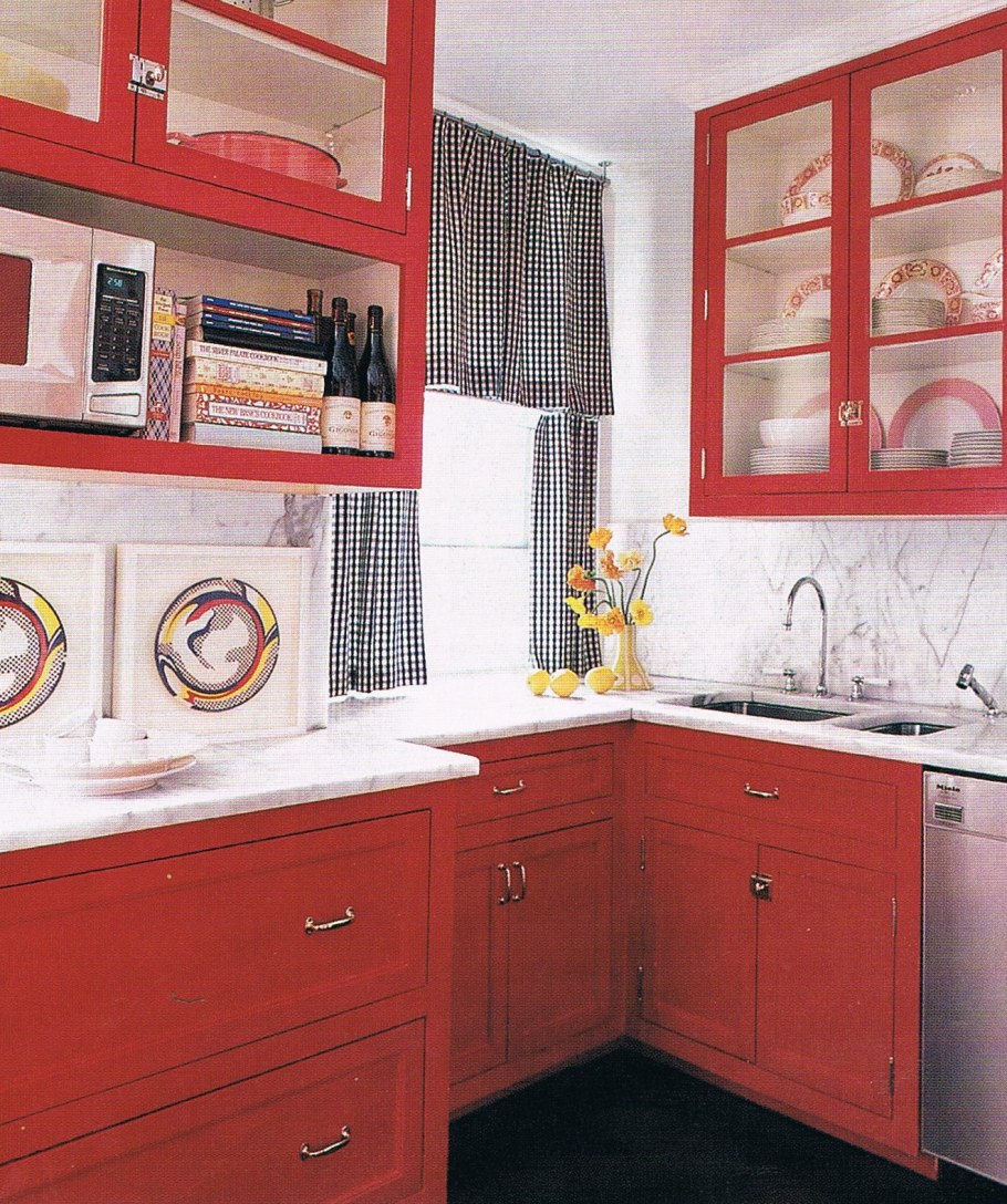 Нестандартное решение кухни 6 квадратов