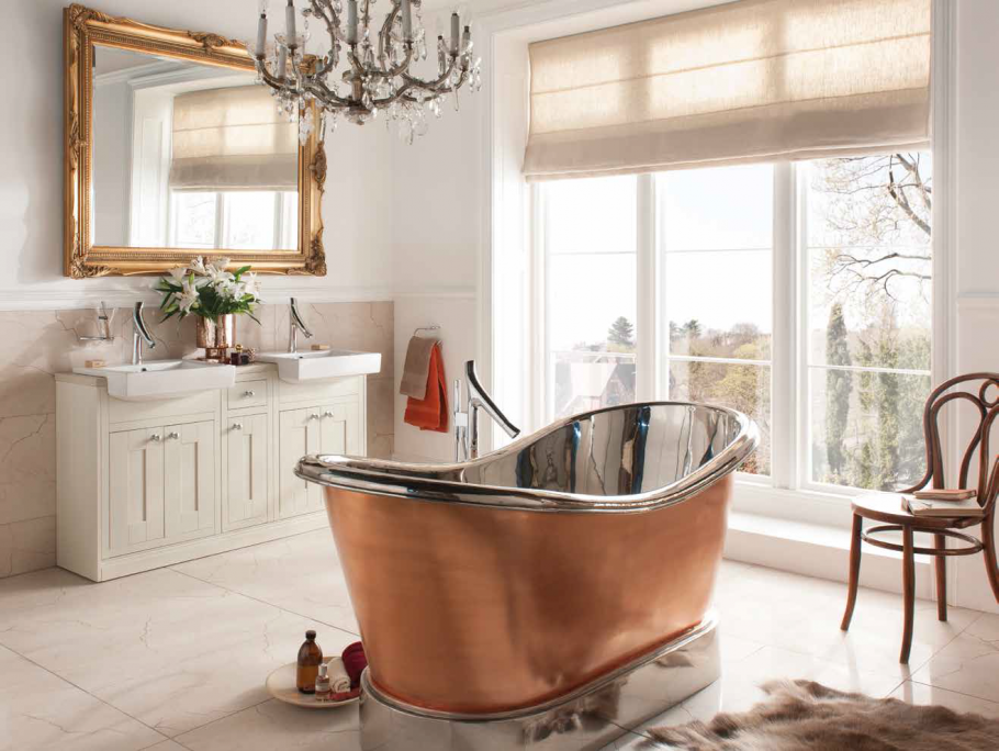 Винтажная ванная комната