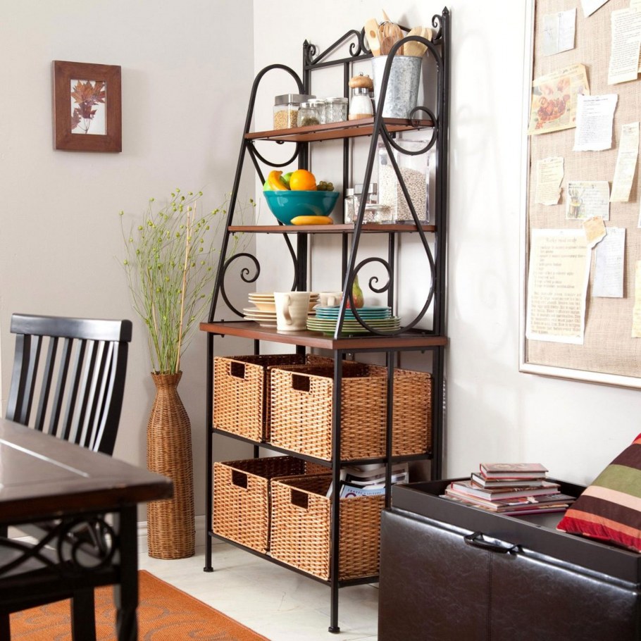 Угловая Этажерка