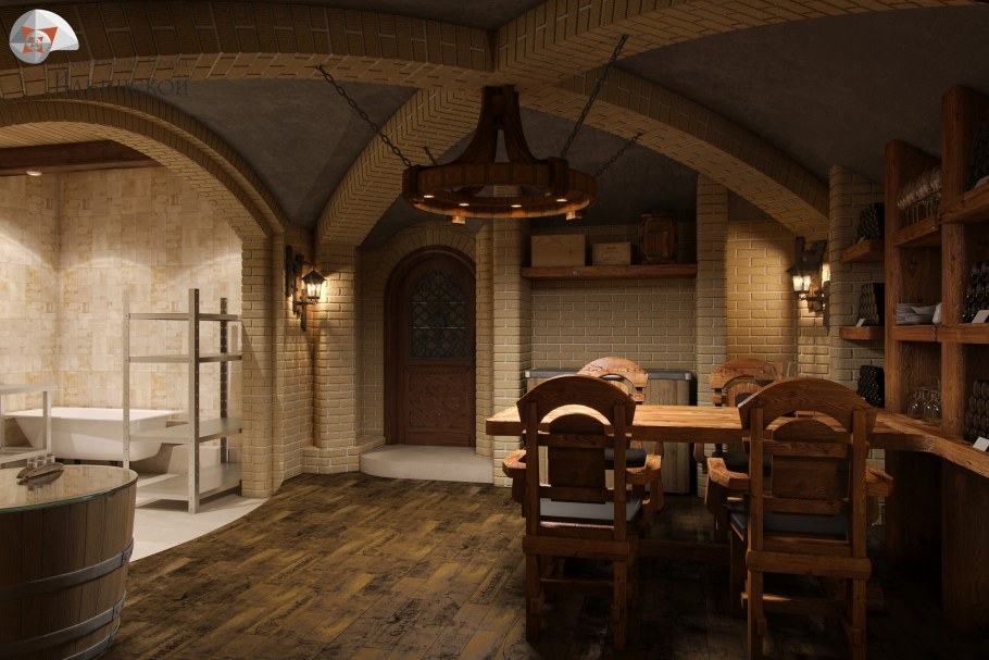 Погреб в загородном доме