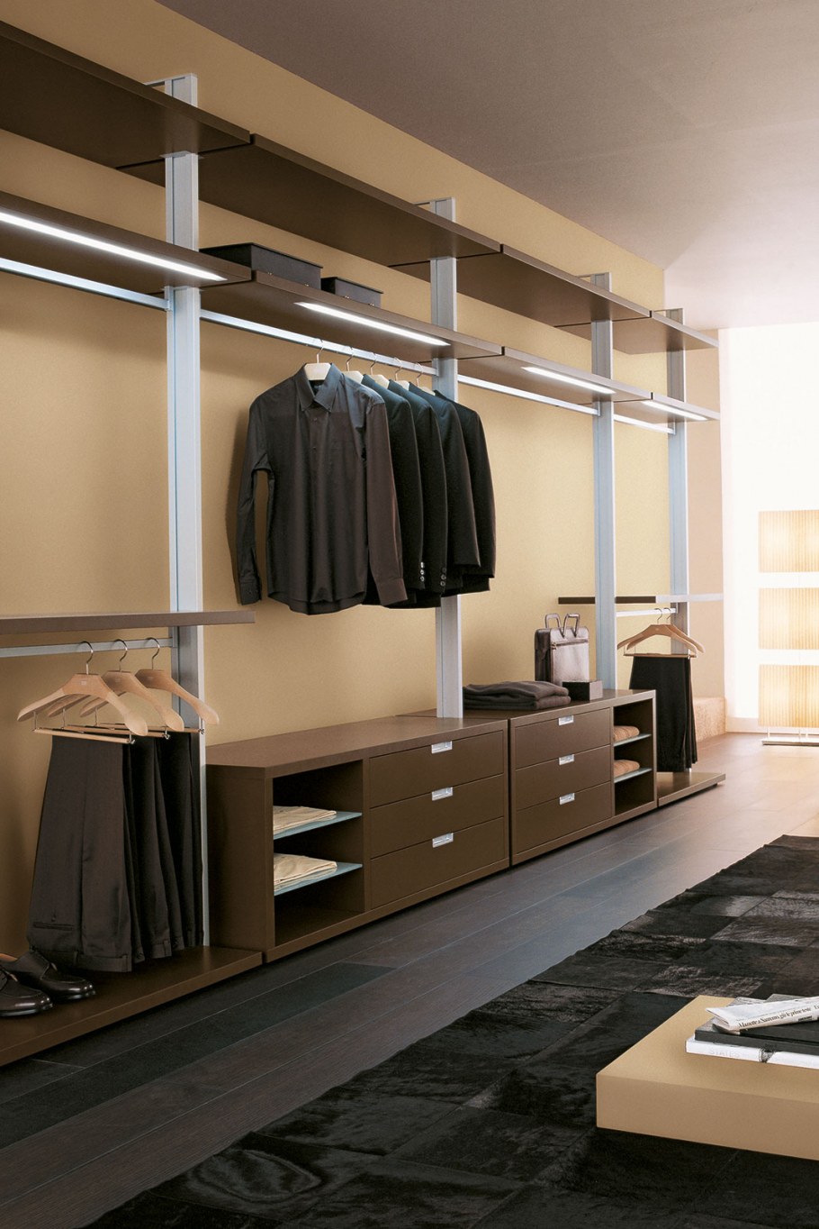 Каркасная гардеробная система