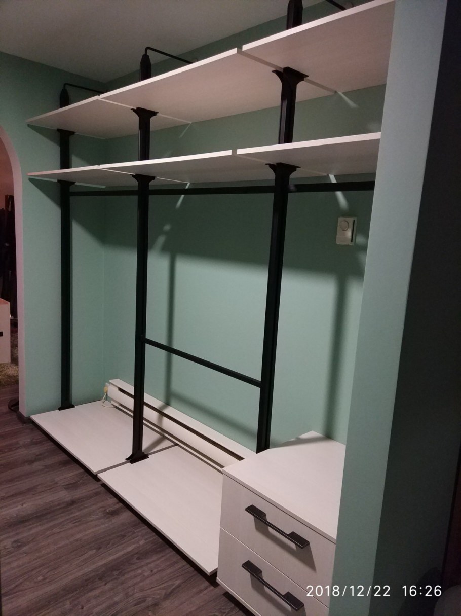 Подвесные системы для гардеробной