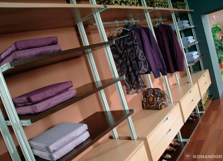 Стеллажная система аристо черная