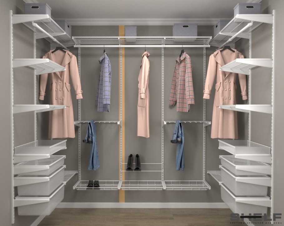 Гардеробные аристо 10