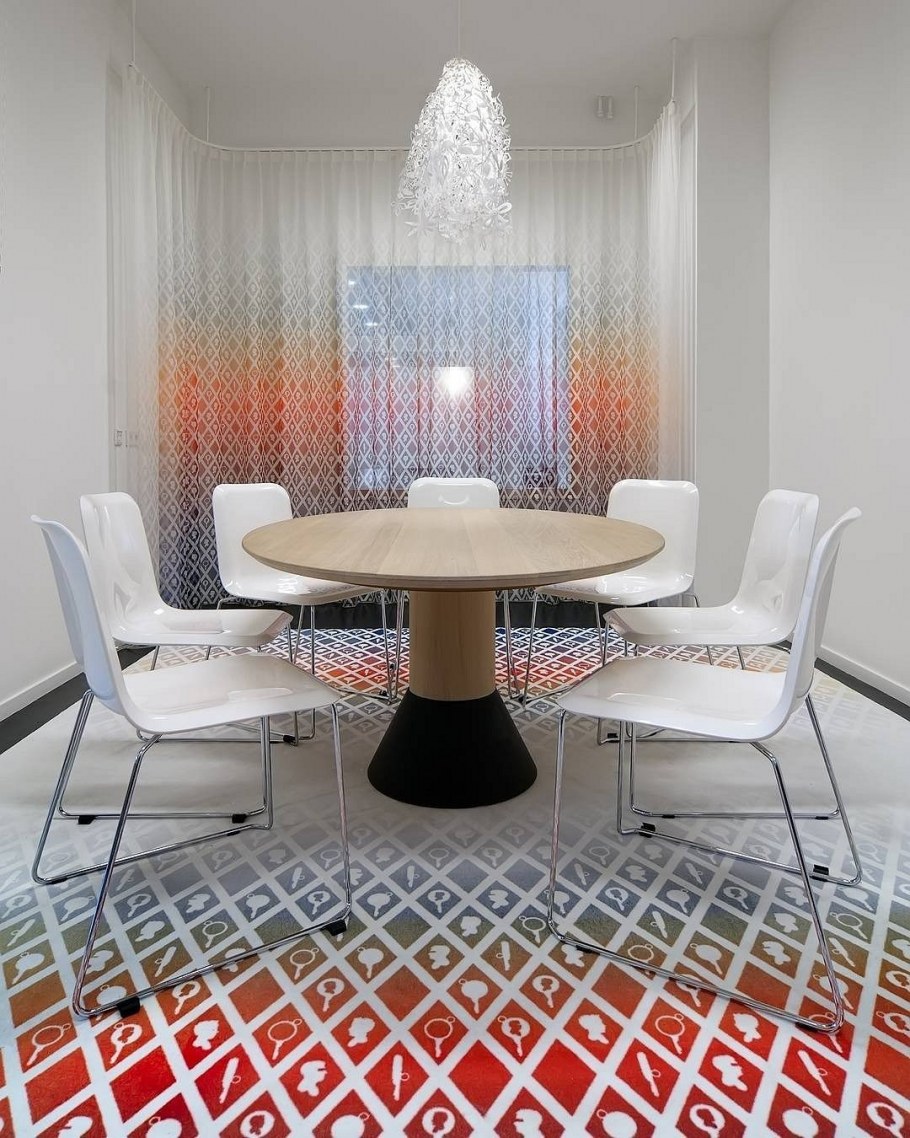 Омбре в интерьере