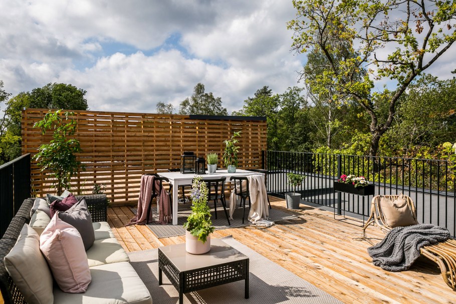 Планировка веранды