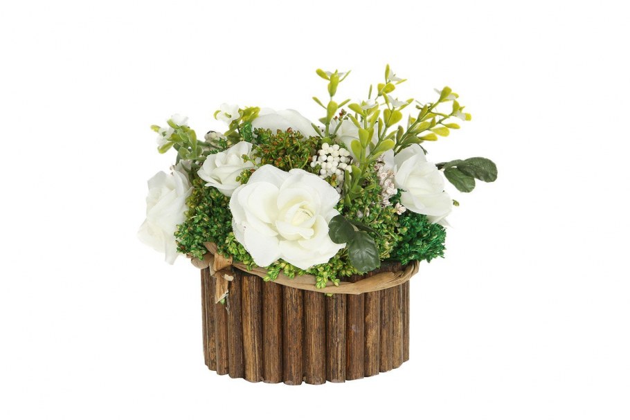 Цветочные композиции в кашпо