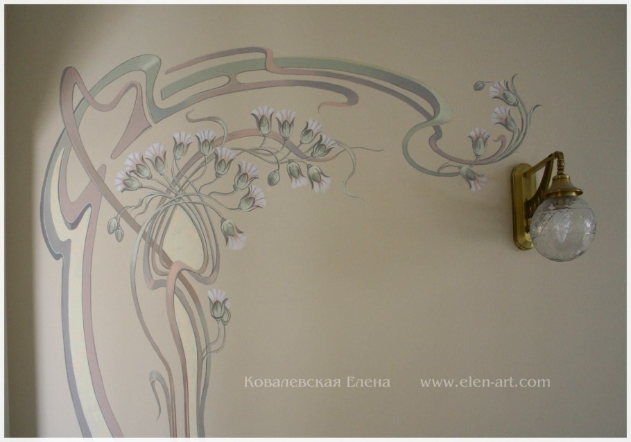 Kr Natali альфрейная роспись