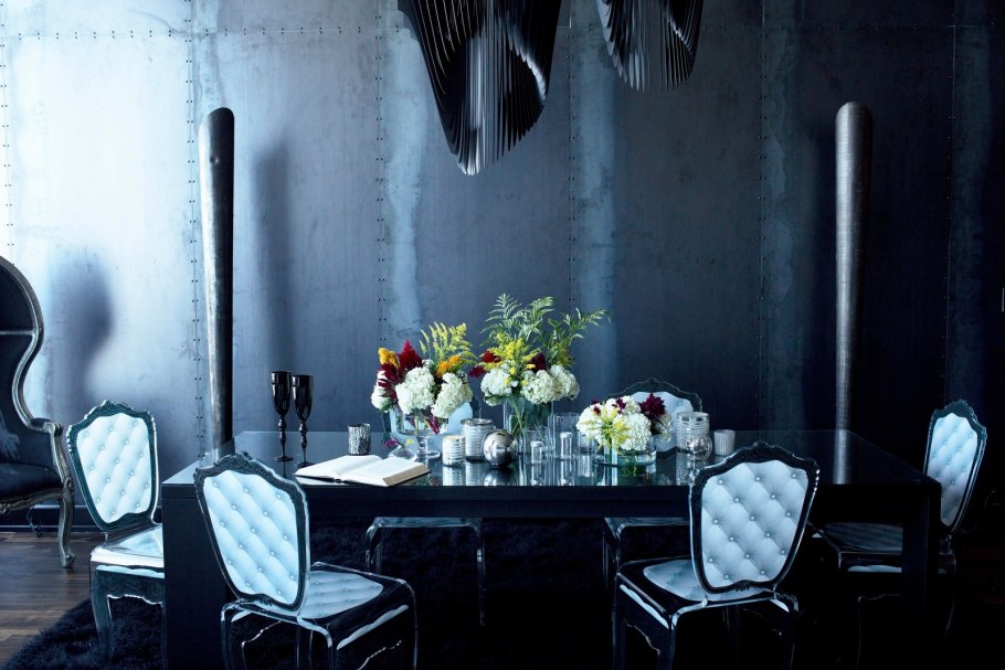 Интерьер лофт и Готика