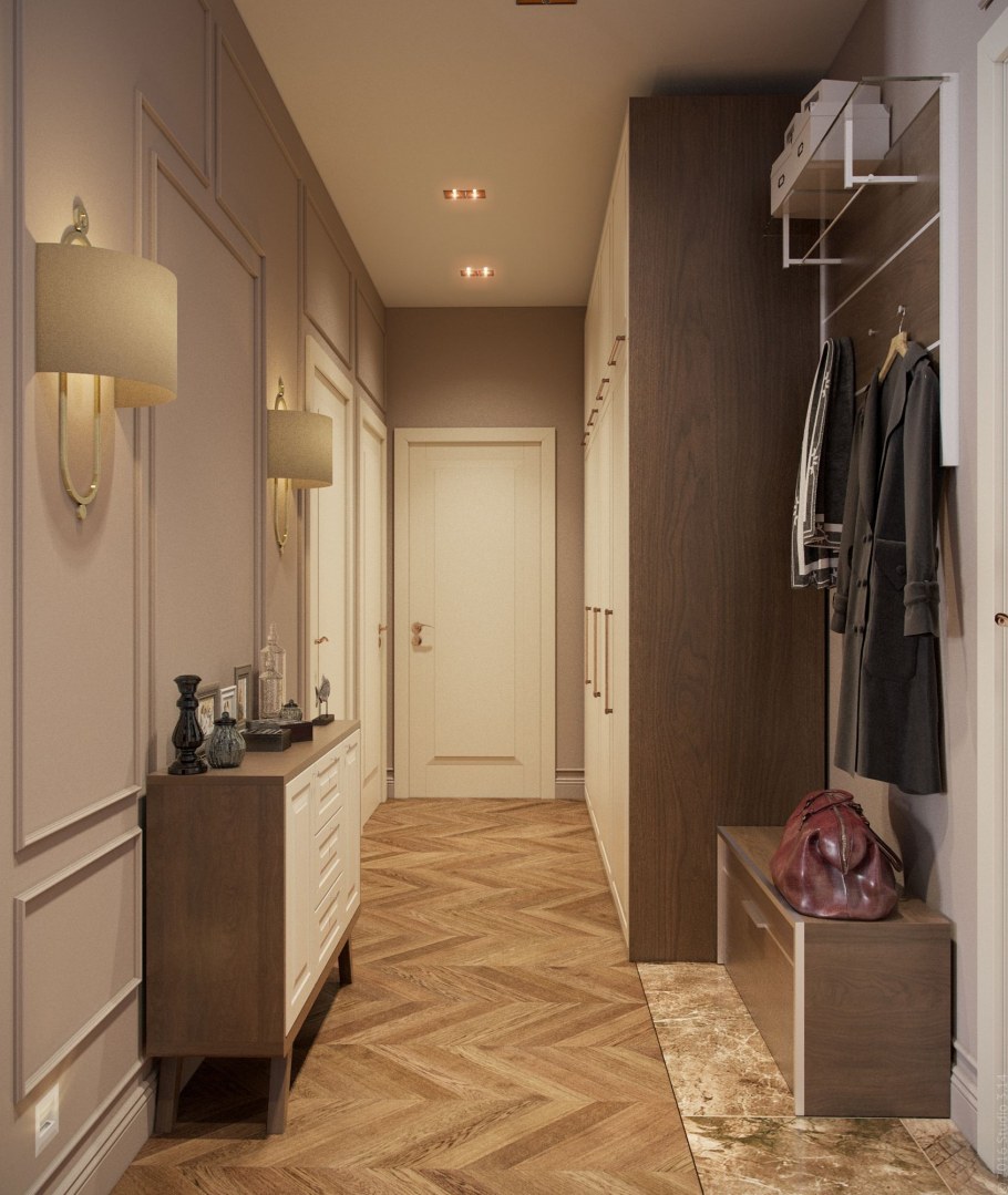 Коридор в стиле Ампир