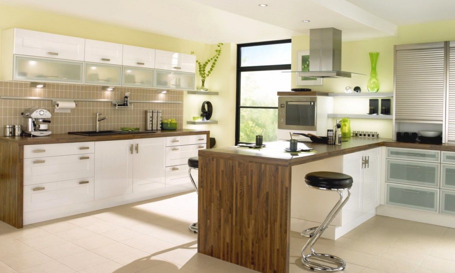 Современный кухонный интерьер