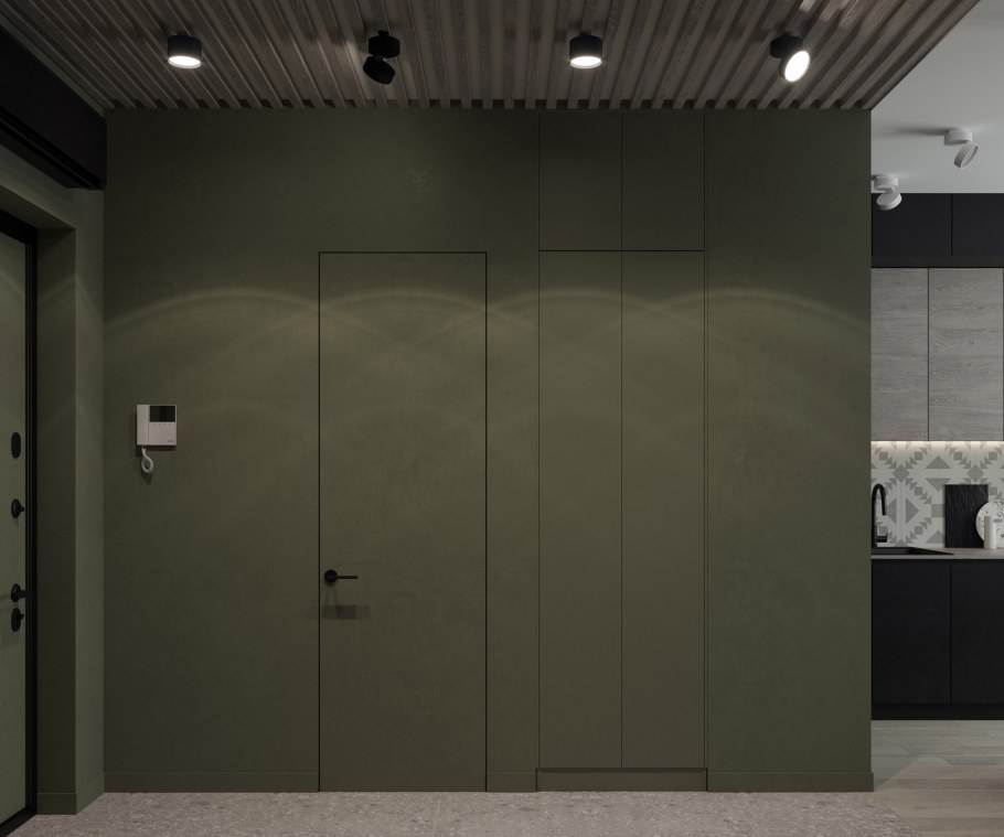 Проект квартиры в современном стиле