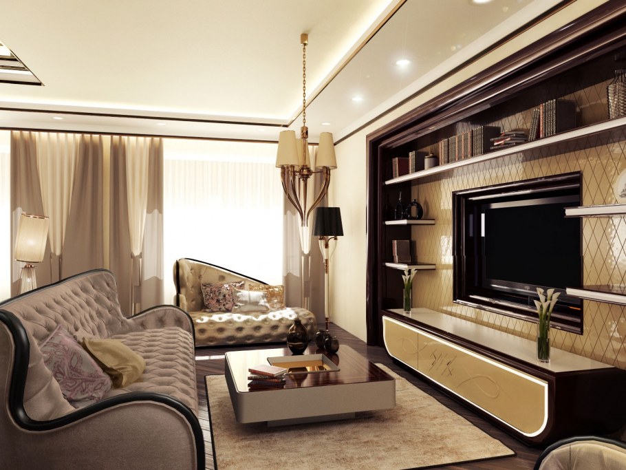 Гостиная кабинет