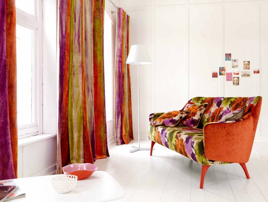 Стильный текстиль в интерьере