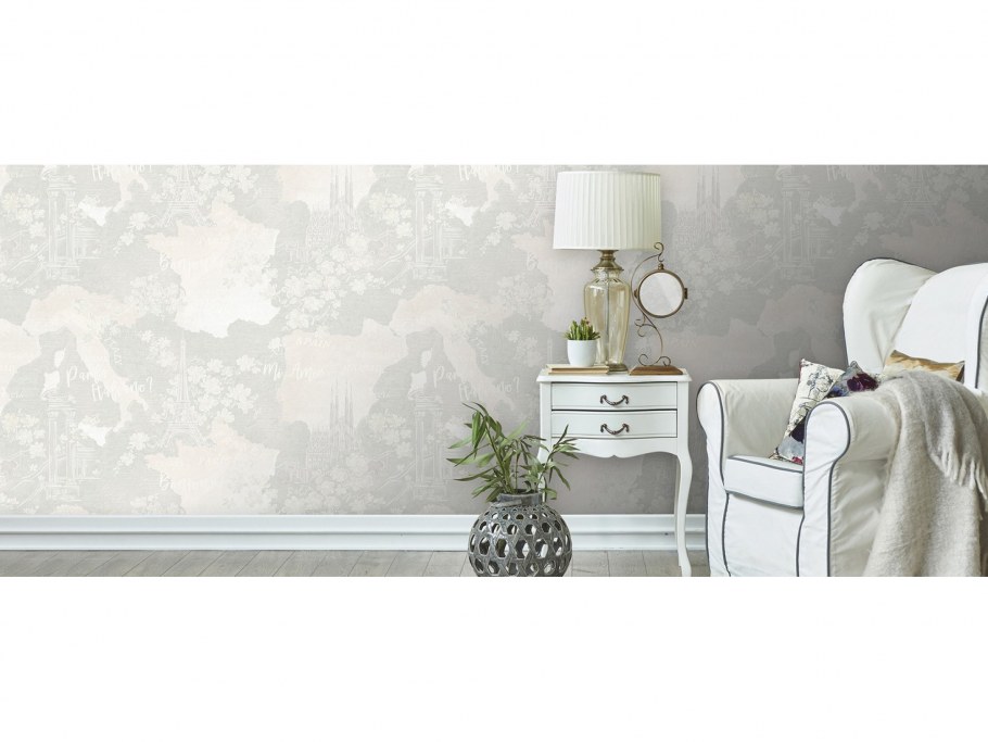 Bonjour обои в интерьере