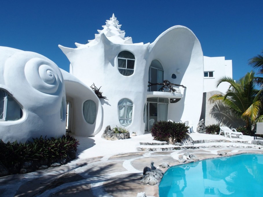 Conch Shell House (Исла-Мухерес, Мексика)